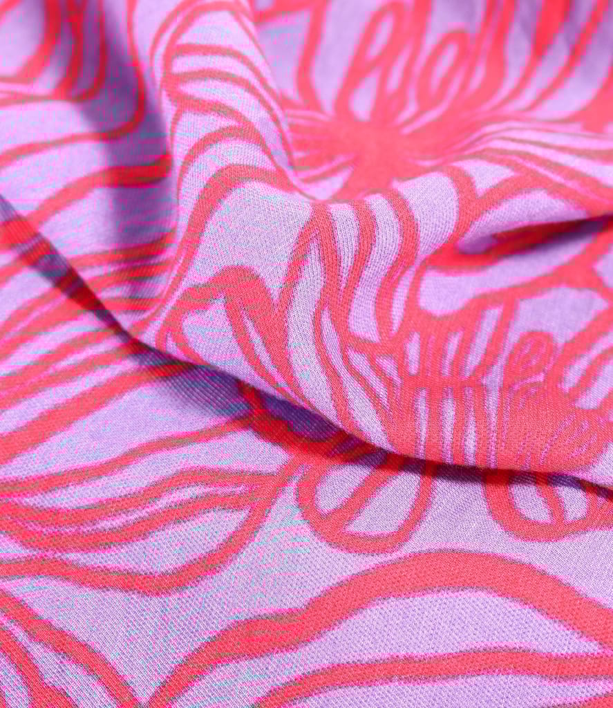 Rochie midi lejera imprimata cu motive florale