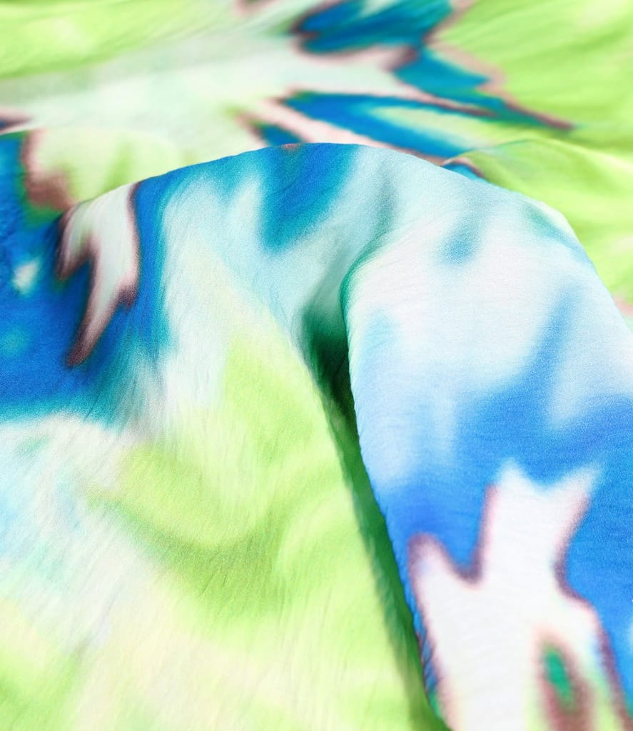 Rochie lunga din stofa cu viscoza imprimata