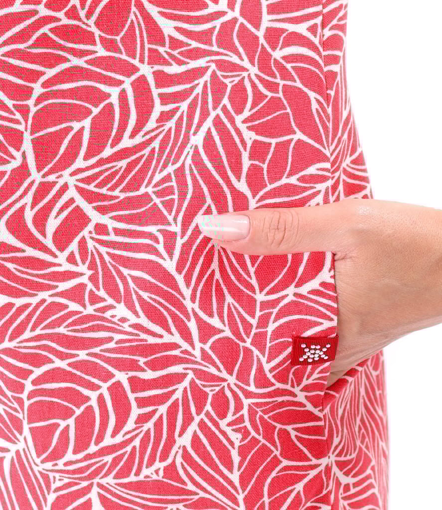 Rochie lejera cu in imprimata cu motive florale