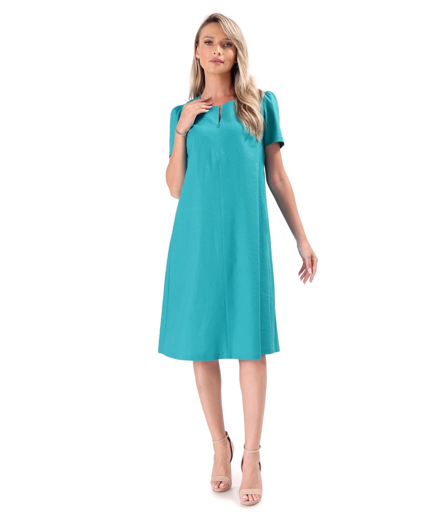 Rochie evazata cu in