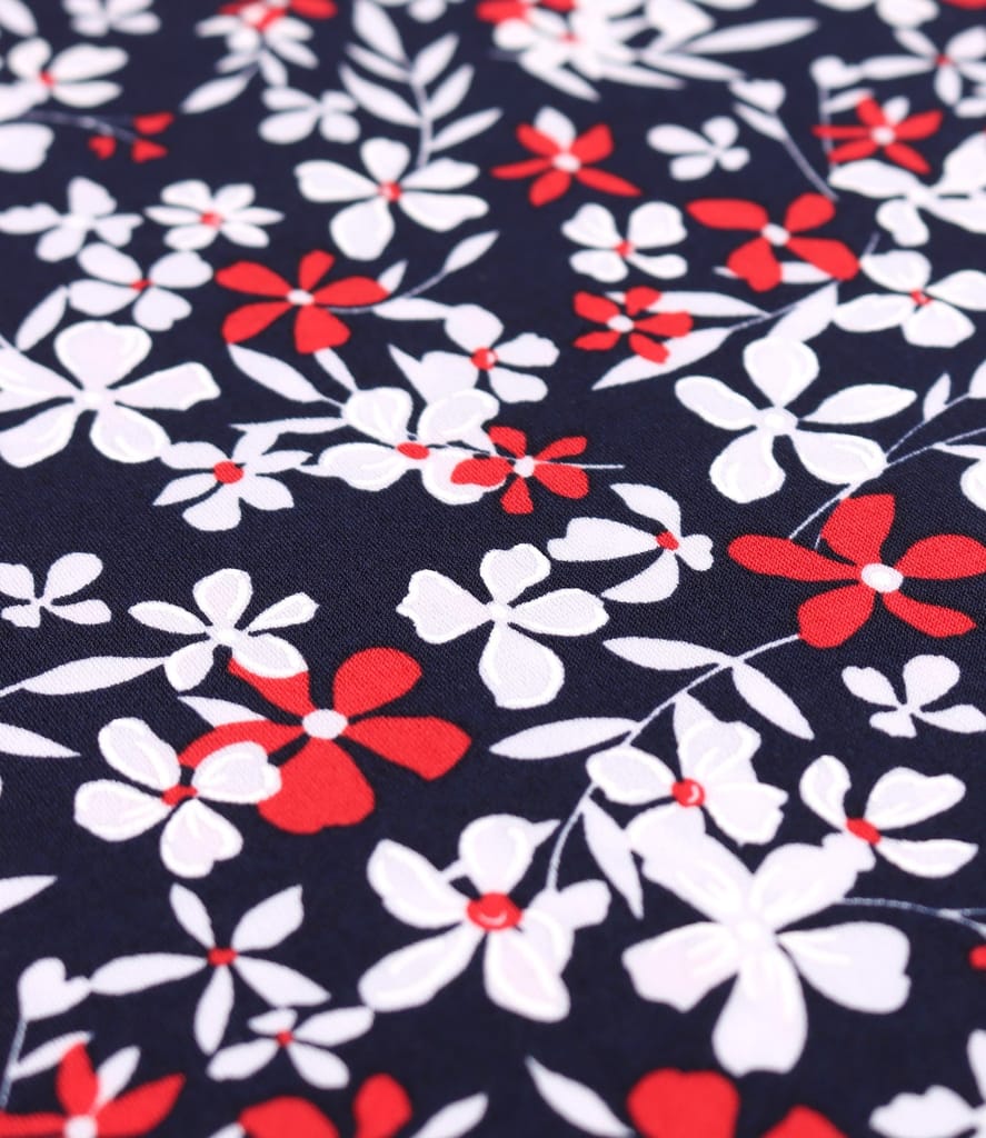 Bluza din jerse elastic imprimat in relief