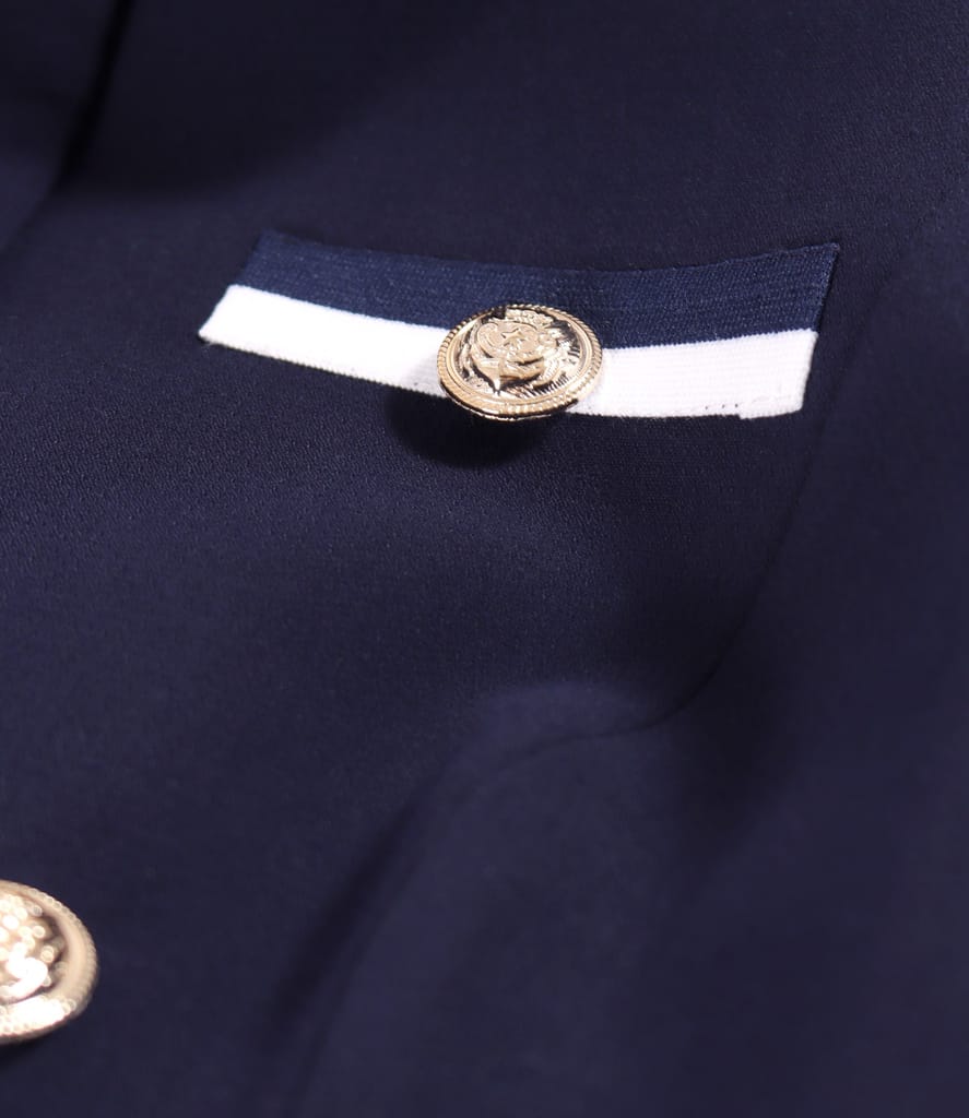 Sacou elegant cu nasturi decorativi