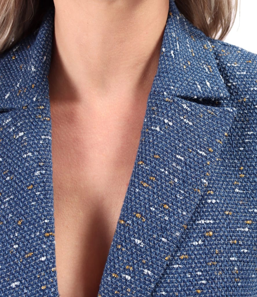 Sacou office din bucle cu bumbac