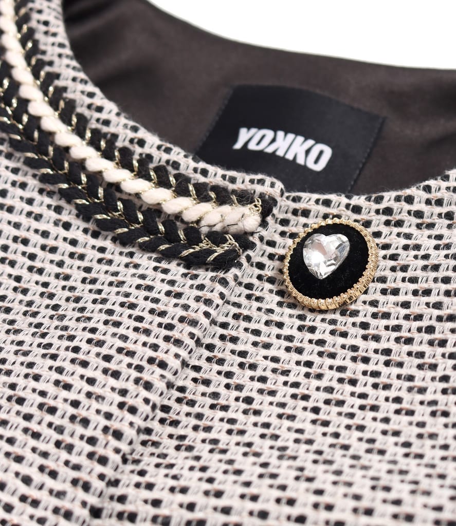 Sacou office din bucle cu bumbac