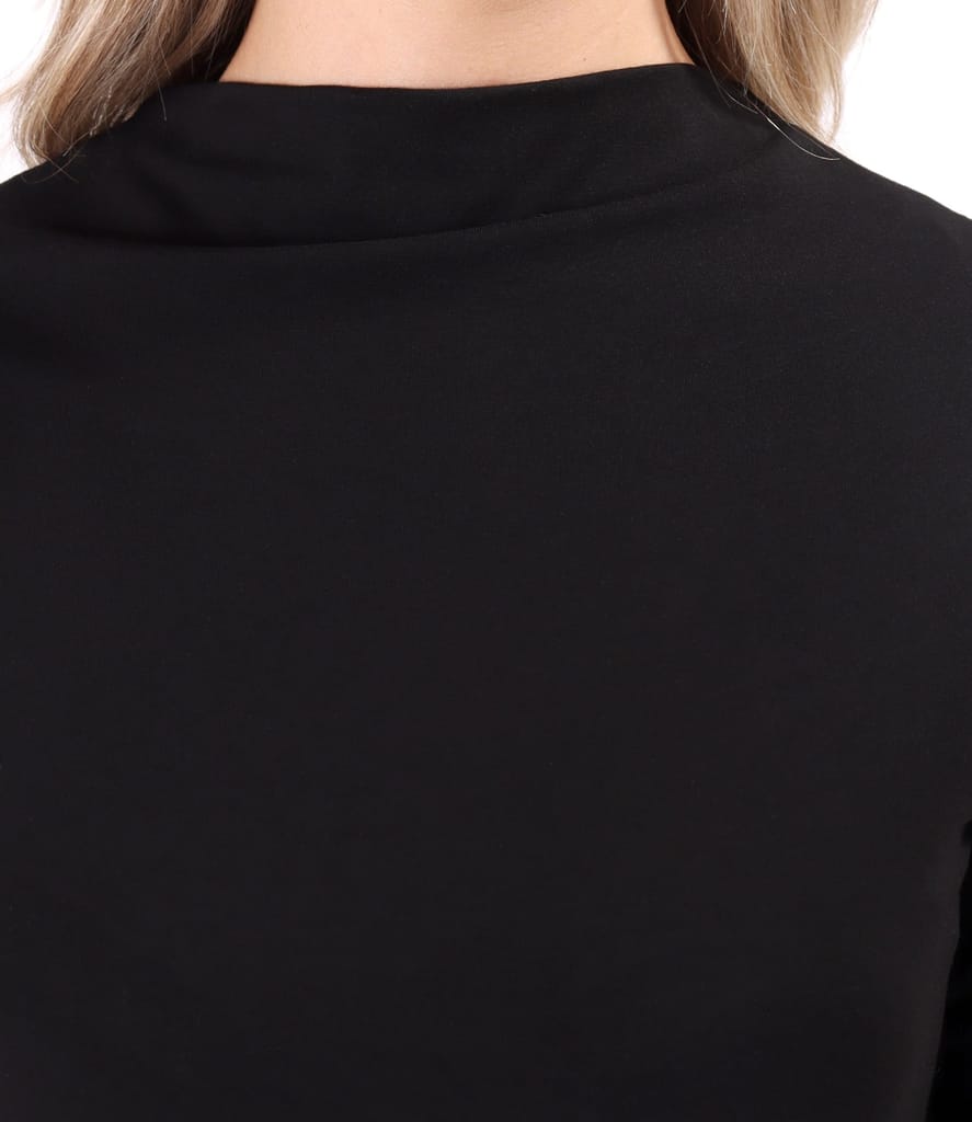 Rochie midi din jerse elastic de viscoza