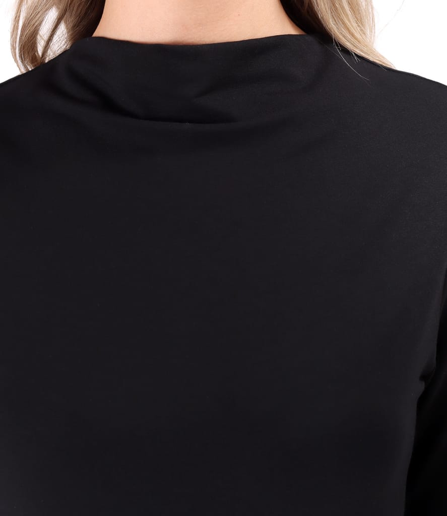 Rochie lunga din jerse elastic cu viscoza