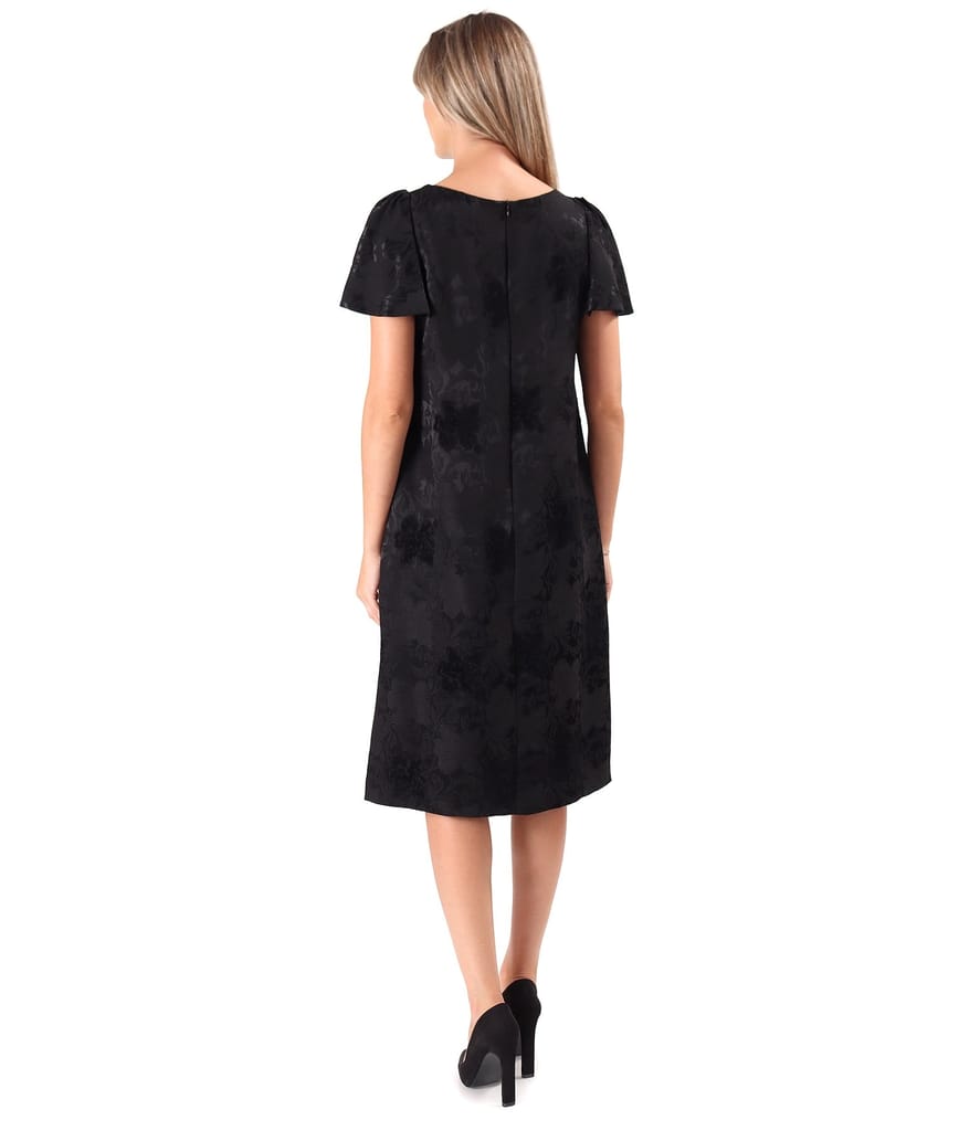 Rochie eleganta cu maneci ample scurte
