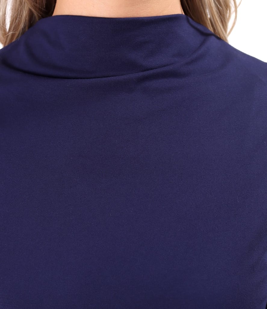 Rochie midi din jerse elastic de viscoza