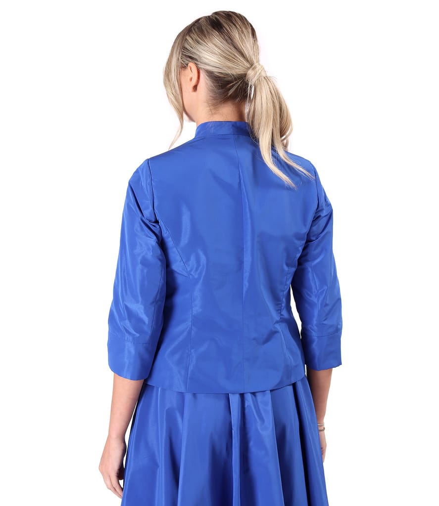 Sacou elegant din tafta usoara cu efect mat