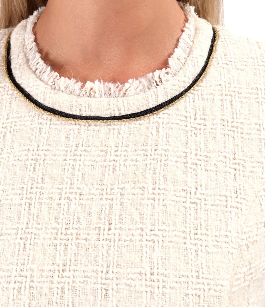 Rochie eleganta din bucle cu lana virgina si alpaca