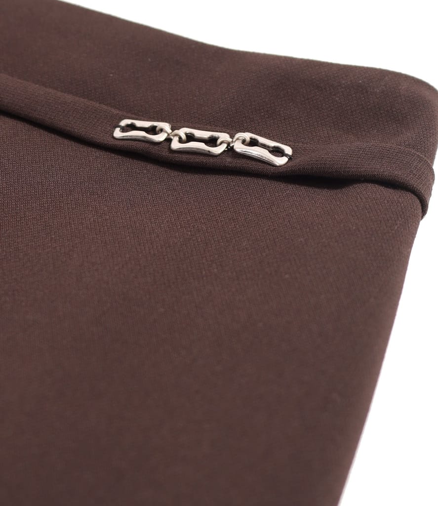 Fusta scurta evazata din stofa elastica cu viscoza