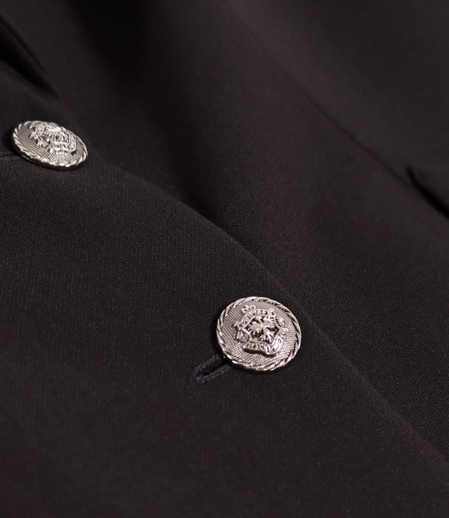 Sacou office din stofa elastica cu viscoza