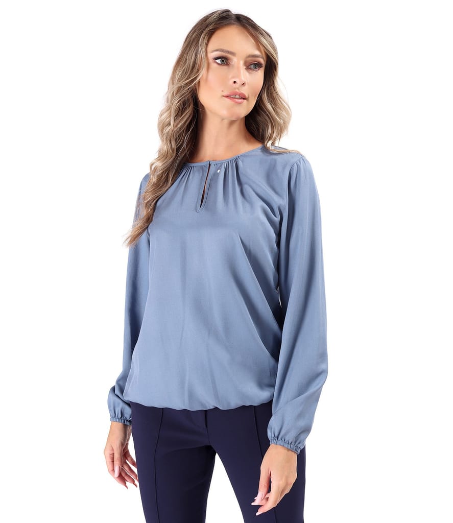 Bluza eleganta din viscoza satinata