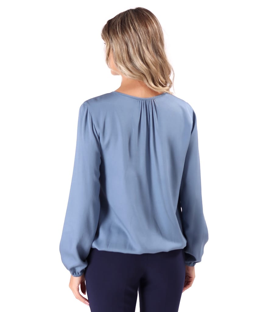 Bluza eleganta din viscoza satinata