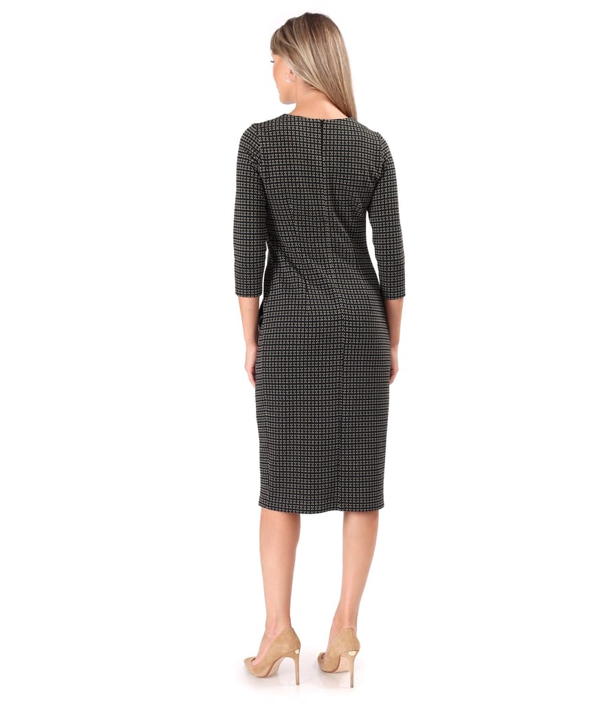 Rochie eleganta din jerse elastic gros