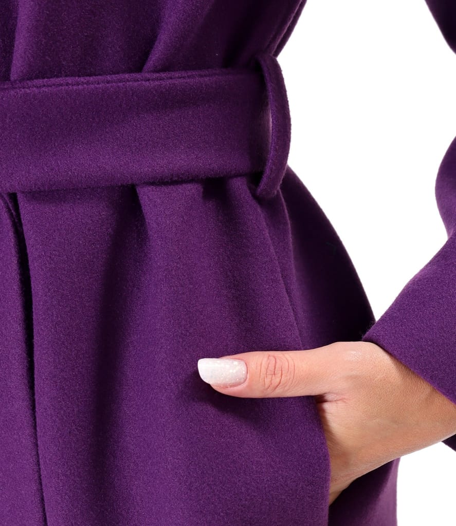 Pardesiu lejer din stofa groasa cu lana