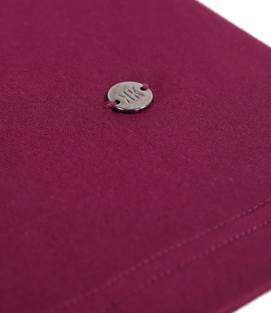 Bluza din jerse elastic uni cu maneci 3/4