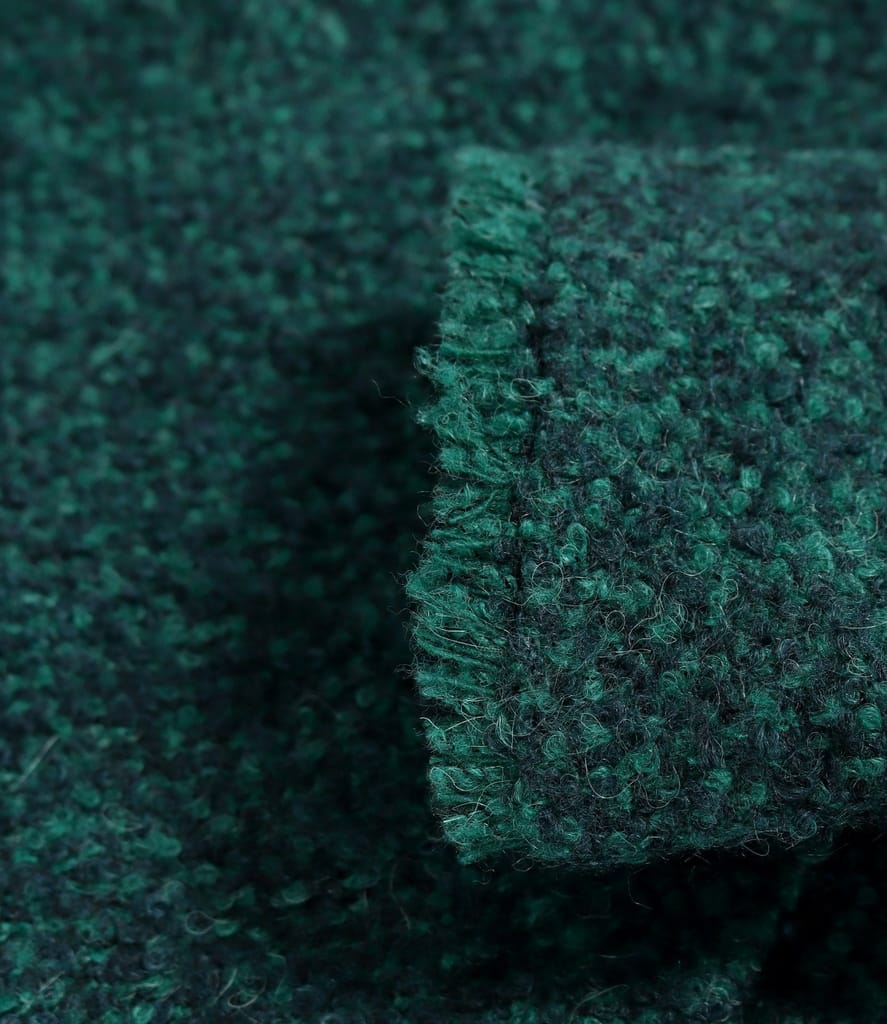 Sacou office din bucle cu lana si alpaca