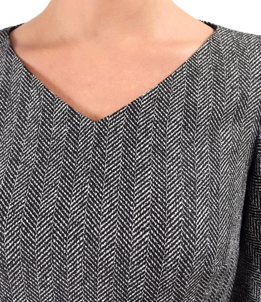 Rochie office din bucle cu bumbac