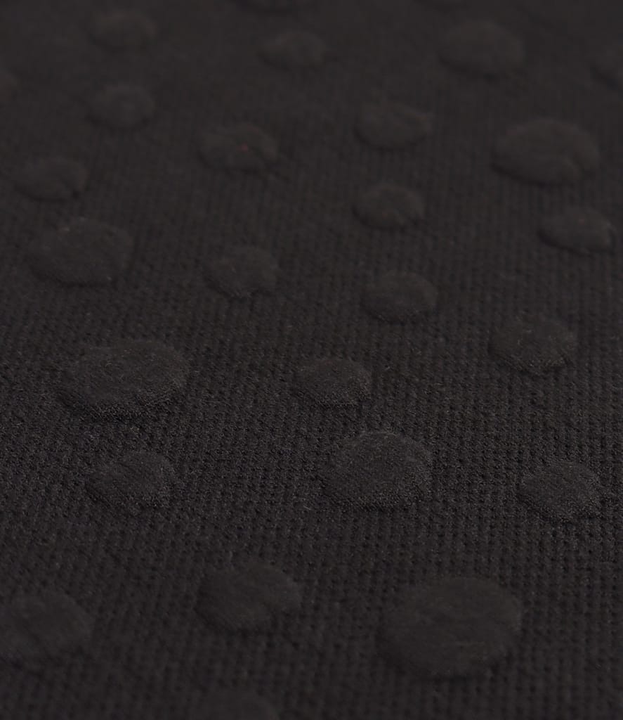 Rochie eleganta din jerse elastic gros cu buline tesute in relief