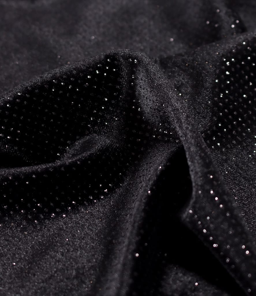 Rochie eleganta din catifea elastica cu sclipici