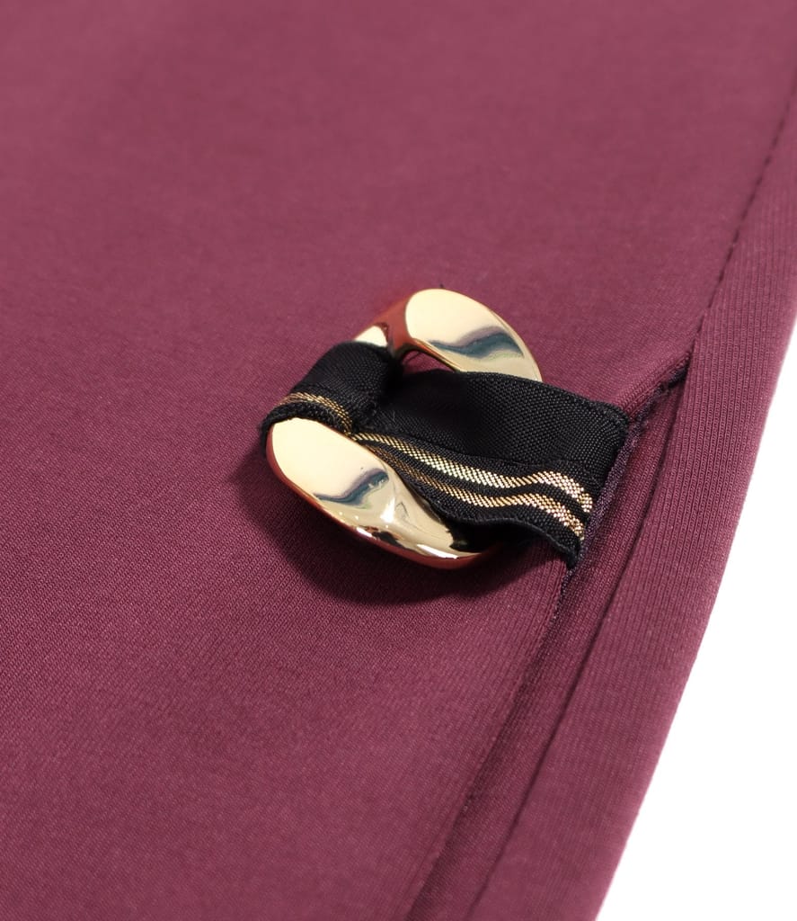 Rochie cu gluga din jerse elastic cu bumbac