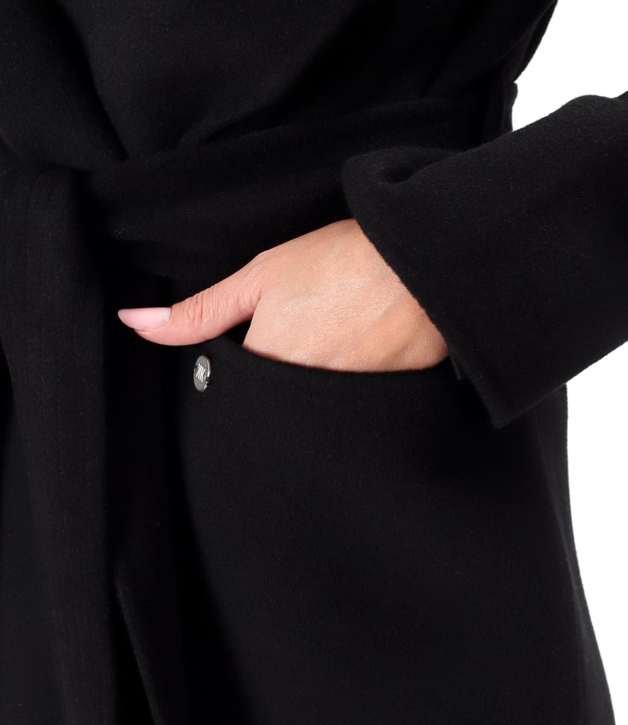 Pardesiu elegant din stofa cu lana si casmir