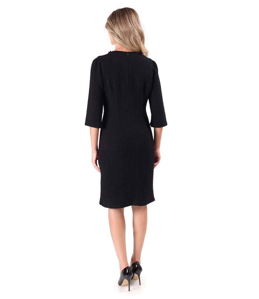 Rochie eleganta din bucle cu lana virgina