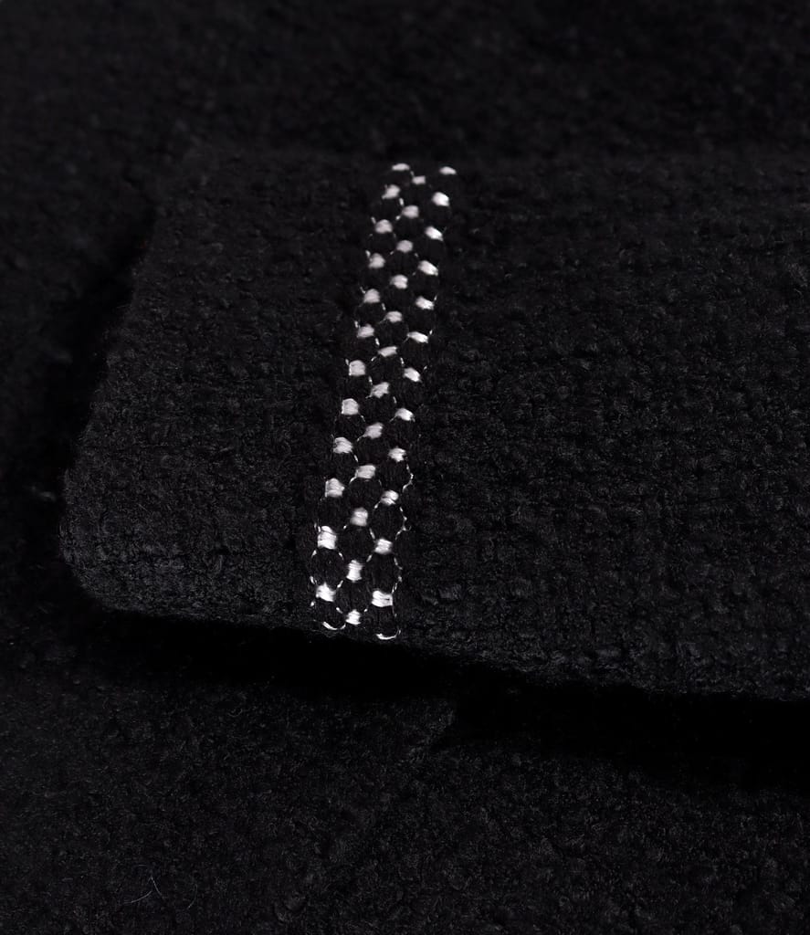 Sacou elegant din bucle cu lana virgina