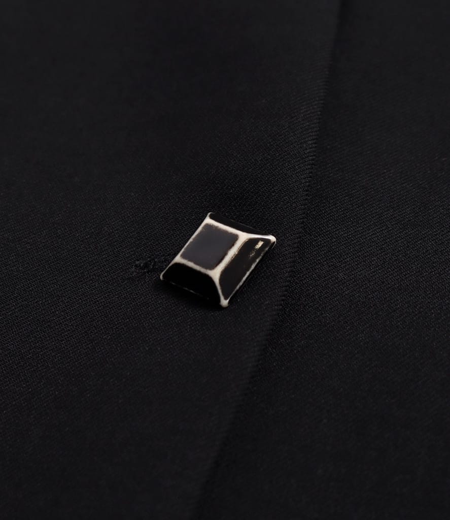 Sacou office din stofa elastica cu lana virgina