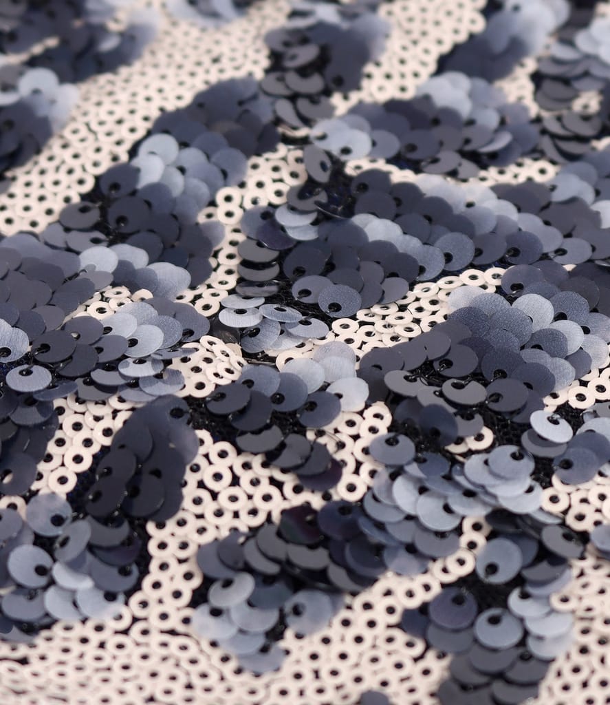 Rochie de seara din voal cu corsaj din paiete