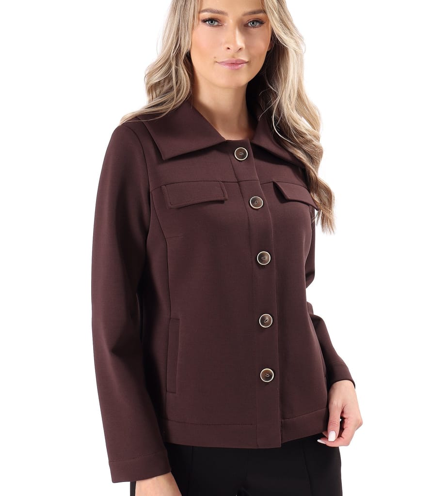 Sacou din stofa elastica cu bumbac