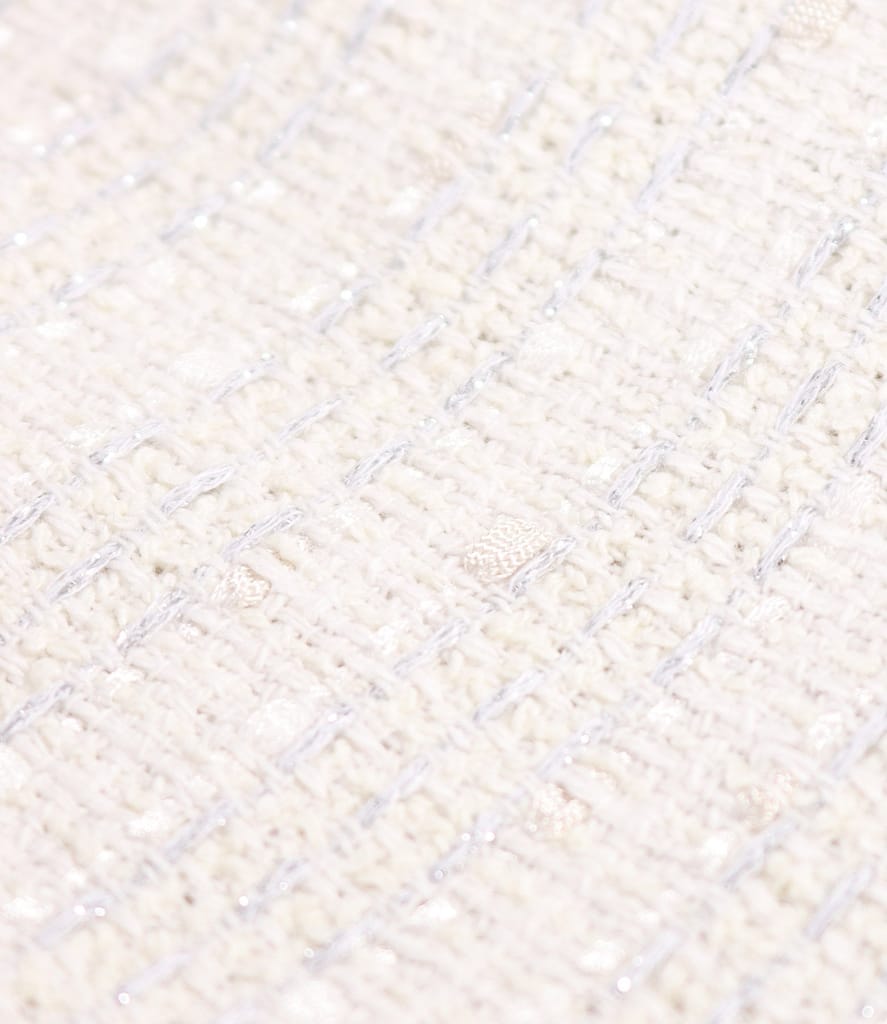 Rochie eleganta din bucle cu bumbac si fir argintiu