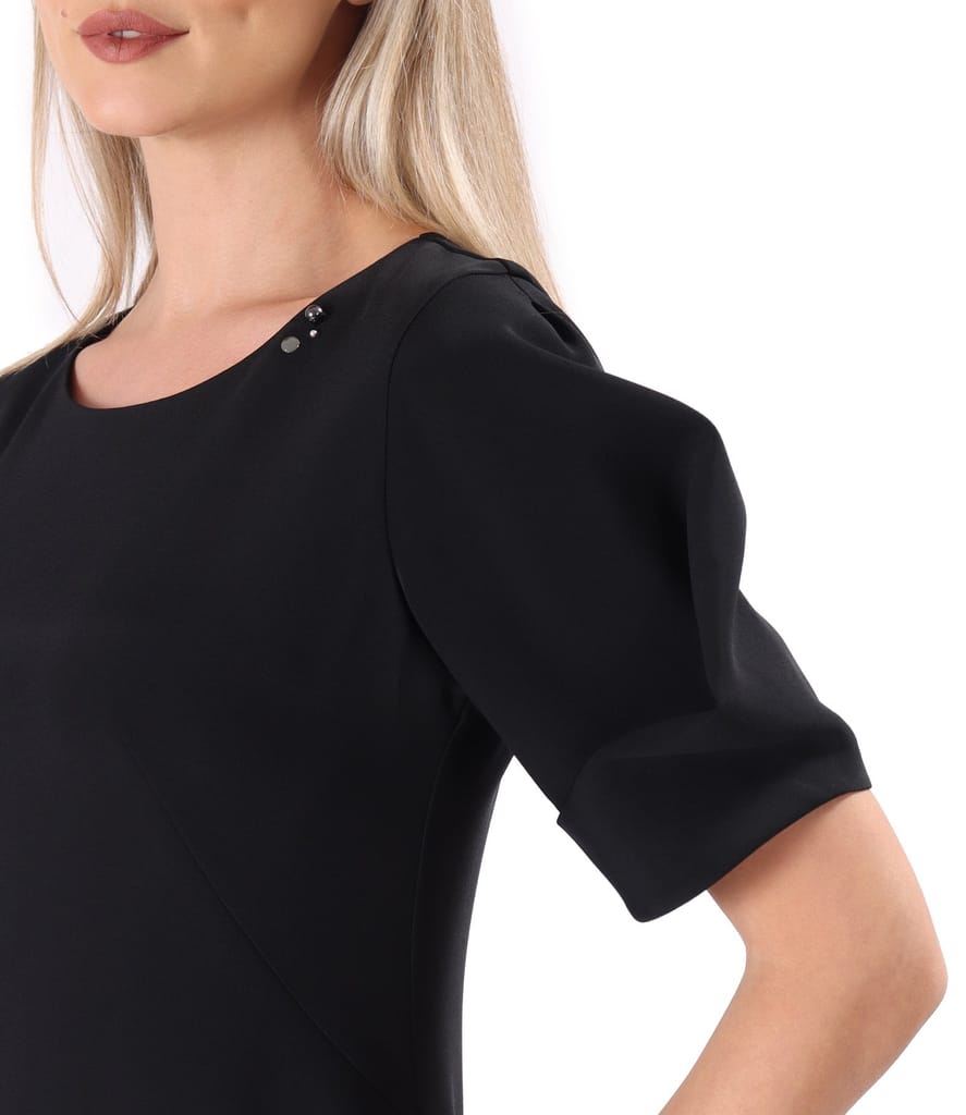 Rochie eleganta din stofa elastica cu viscoza