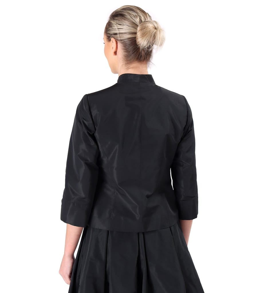 Sacou elegant din tafta usoara cu efect mat
