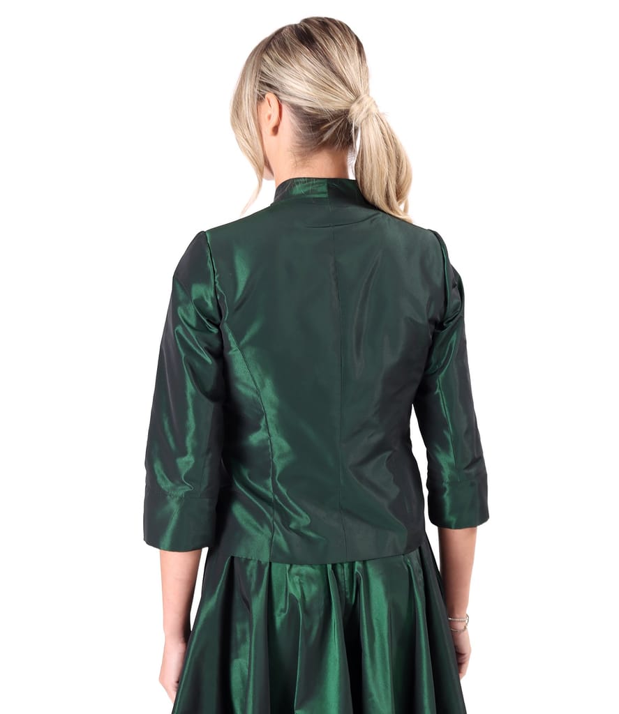 Sacou elegant din tafta usoara cu efect changeante