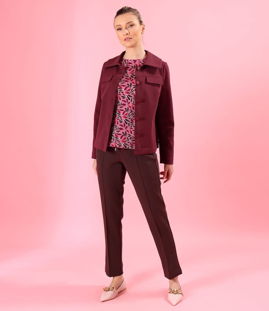 Sacou si pantaloni lejeri din stofa elastica