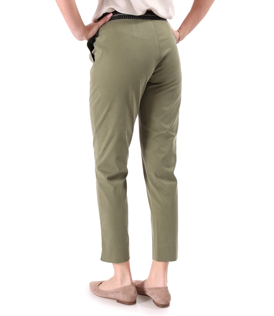 Pantaloni pana lejeri din tencel cu bumbac