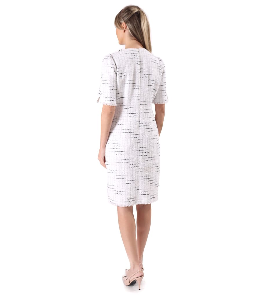 Rochie eleganta din bucle cu bumbac