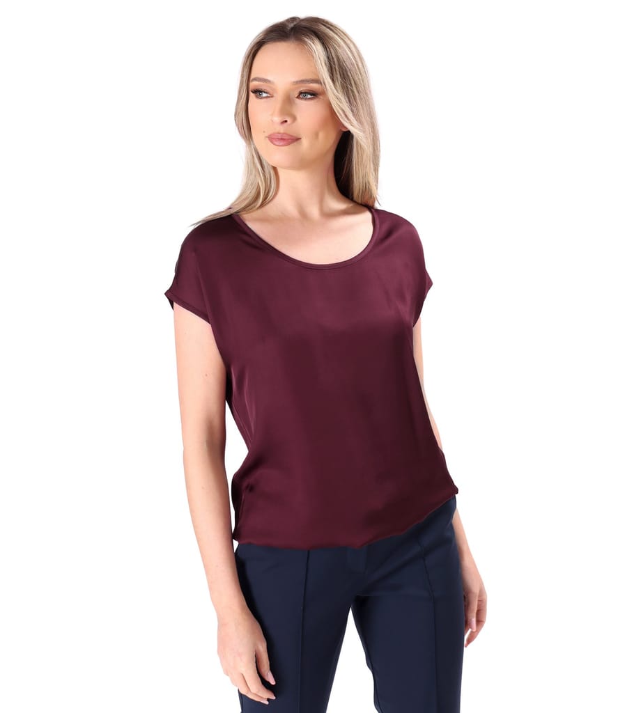 Bluza eleganta lejera din viscoza satinata
