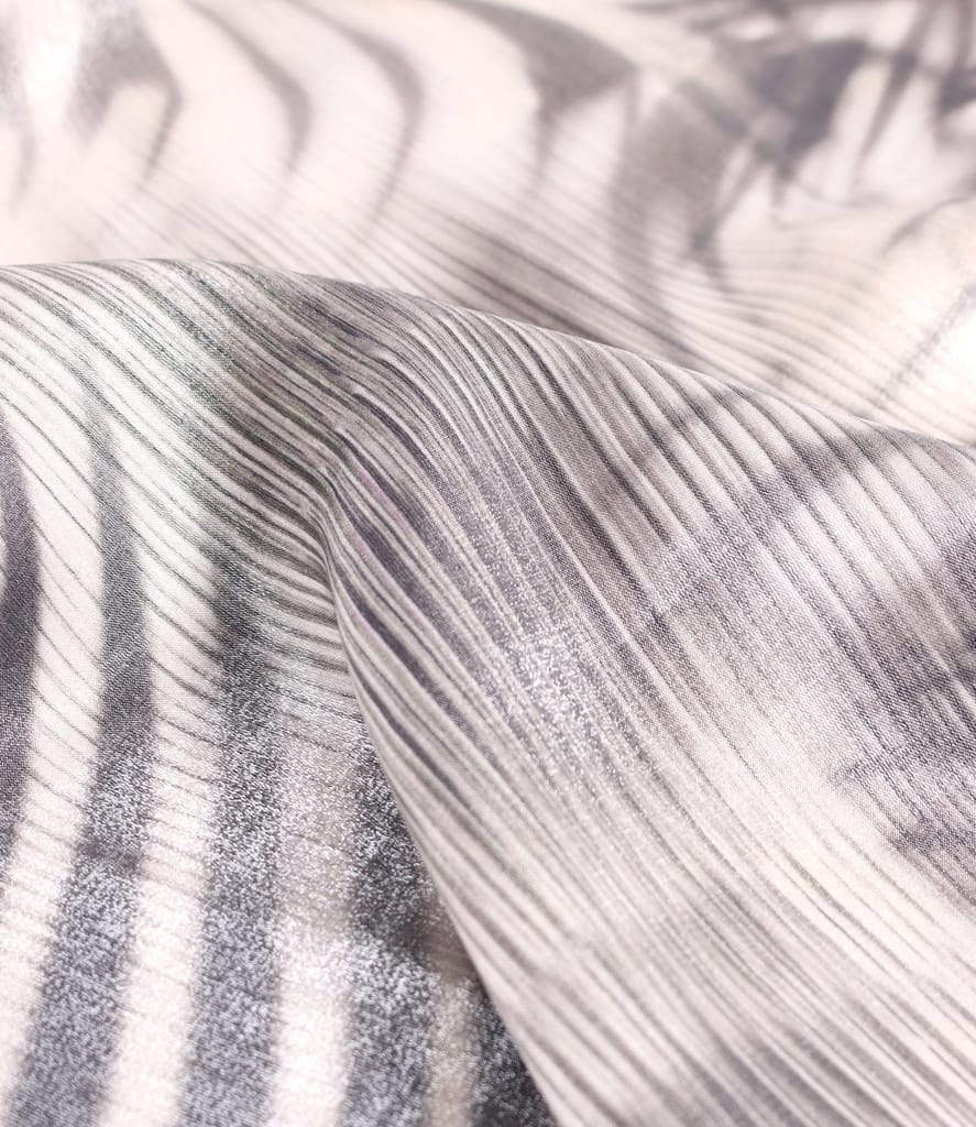 Rochie eleganta din viscoza satinata cu motive geometrice