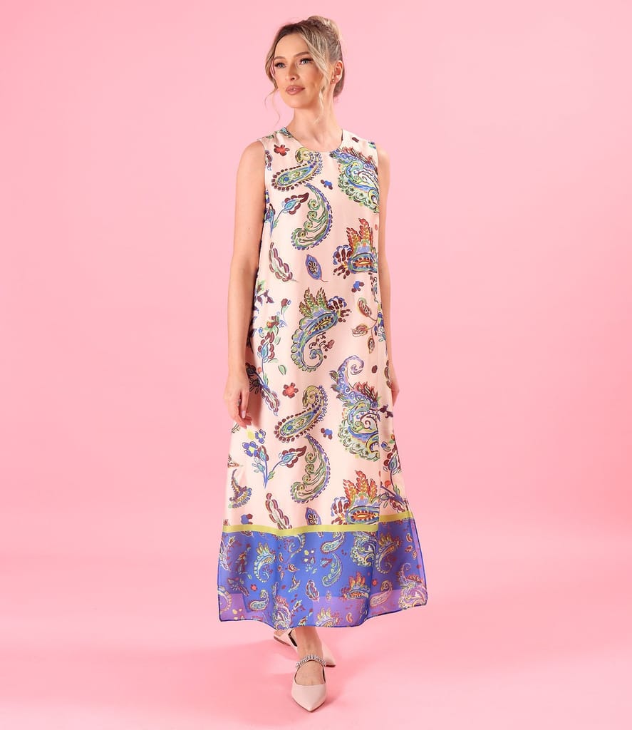 Rochie eleganta lunga cu slituri laterale