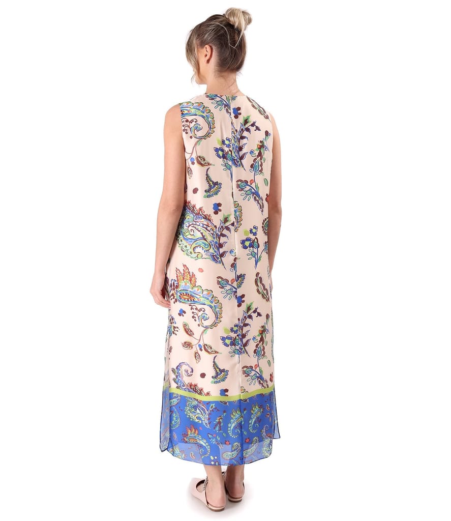 Rochie eleganta lunga cu slituri laterale