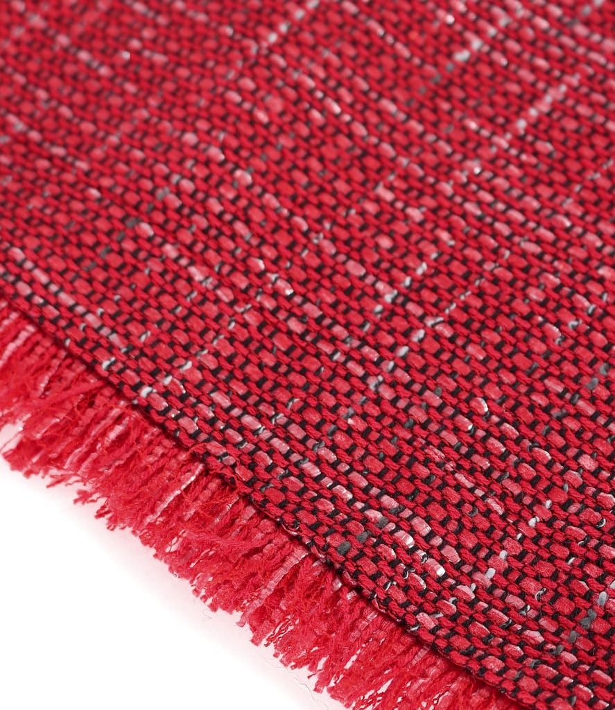 Fusta creion din bucle cu viscoza cu fir argintiu