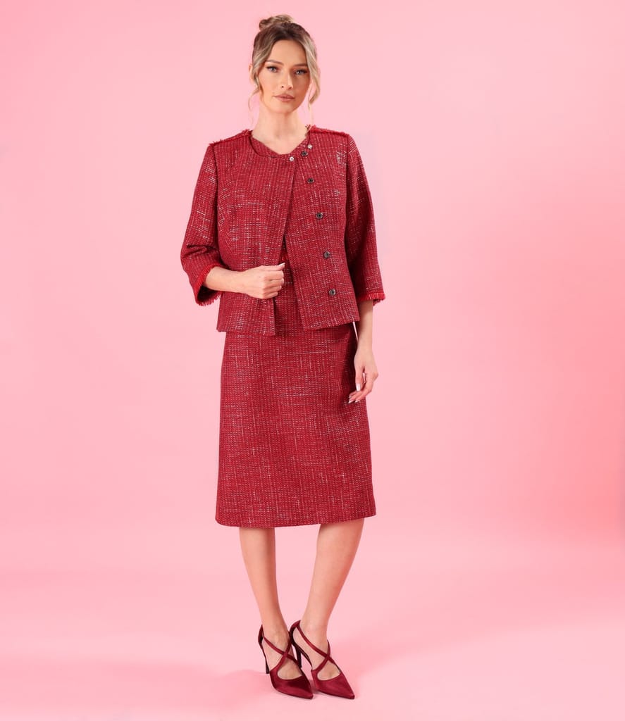 Rochie eleganta din bucle cu viscoza si fir argintiu