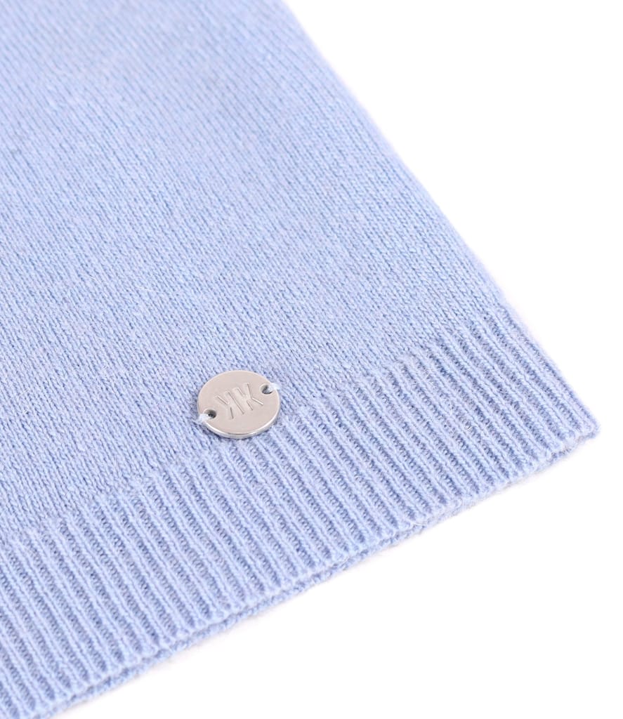 Cardigan tricotat din casmir cu matase natural si lana