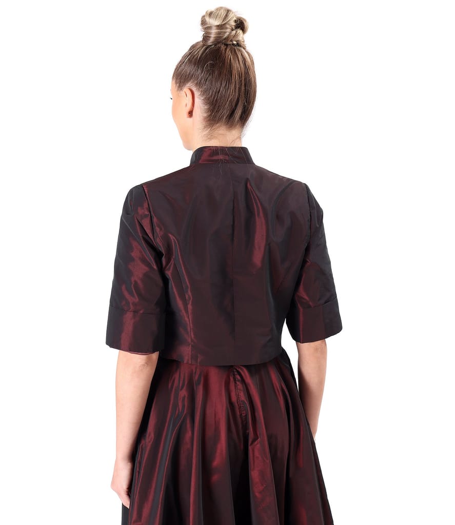 Bolero elegant din tafta
