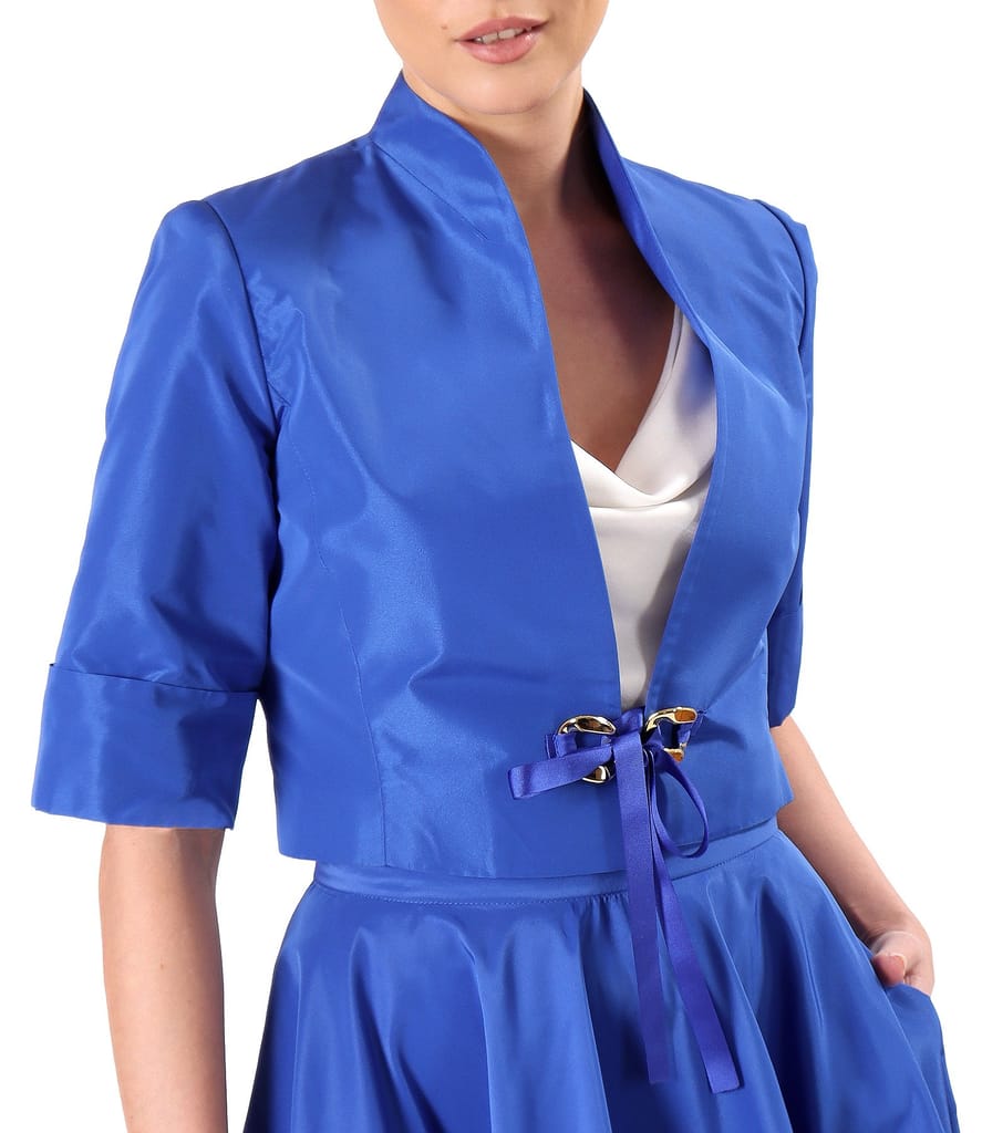 Bolero elegant din tafta