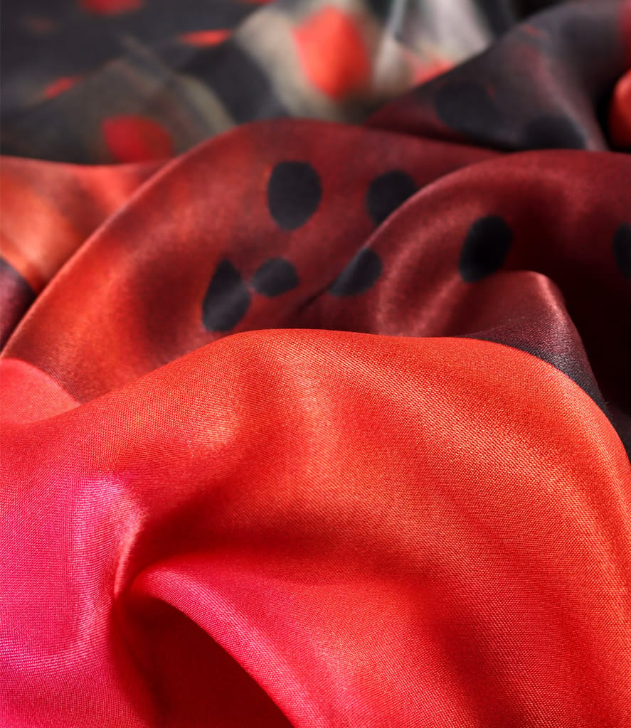 Rochie midi cu bretele din satin de viscoza