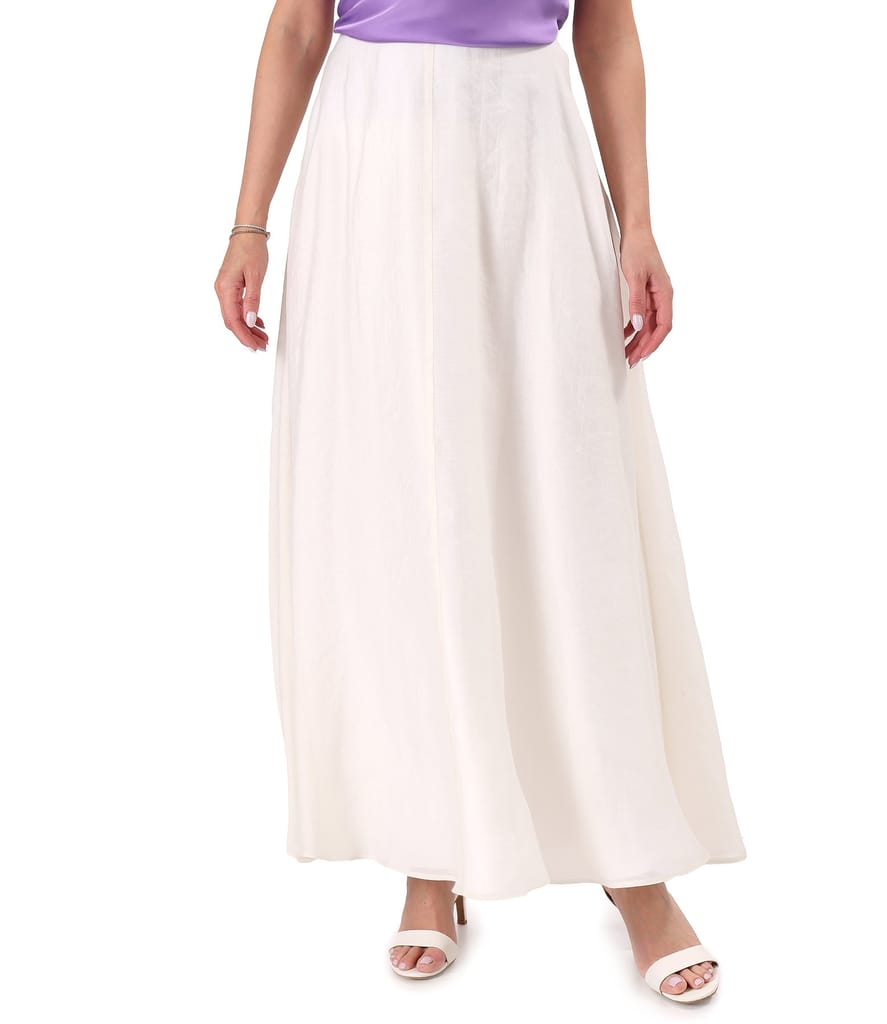 Fusta eleganta lunga din tencel